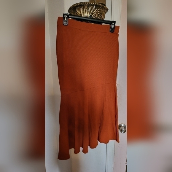 Culture Code High Waist Midi Fishtail Boho Skirt Size Medium - Picture 5 of 6